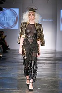 Adolfo Sanchez designs on the runway at Style Fashion Week during LAFW Oct. 15th 2015.