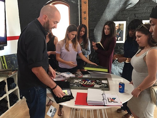 Members of the Student Veterans of American (SVA) chapter at the Fashion Institute of Design & Merchandising recently toured Avery Dennison's downtown Los Angeles facility. 

