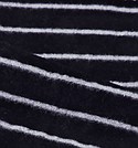Asher Fabric Concepts/Shalom B LLC #MCF20BK French Terry Stripe Loop Brushed