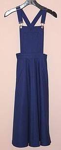 Heinui denim overall dress ($284)