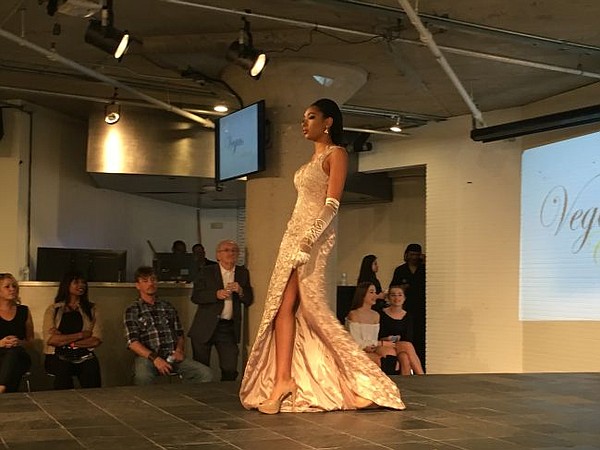A look from Vegas Couture label at FBI's Fashion Next show. Photo courtesy of FBI.