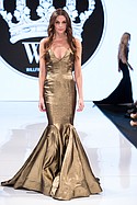 Willfred Genaro designs on the runway at Art Hearts Fashion, during LAFW Monday March 14th.