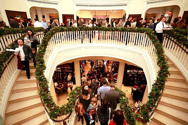 View of Brooks Brothers' fundraiser for St. Jude Children's Research Hospital. The holiday fundraiser was held Dec. 3 at the Brooks Brothers emporium on Rodeo Drive. All pictures by Rachel Murray/Getty Images for Brooks Brothers.