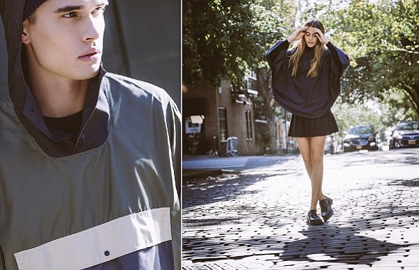 Looks from Herschel Supply Co.’s debut fashion lines. Images courtesy of Herschel Supply Co.