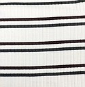 Asher Fabric Concepts #VXR50-ST Viscose/Spandex 5x3 Rib Stripe