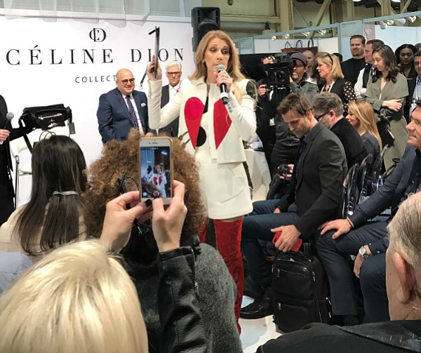 Celine Dion at Project Womens in Las Vegas
