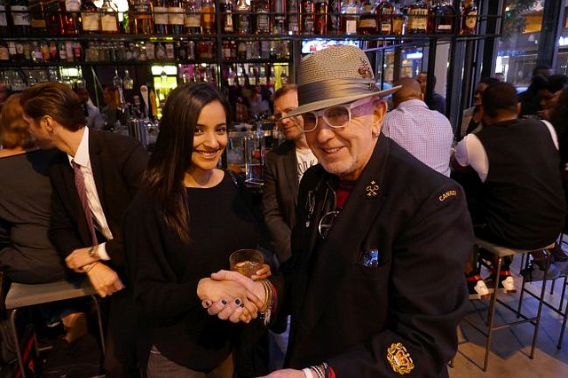 "Lucky" Luke Mann, right, at Prank with Ashley Parker. Ashley is a cake artist. Check out her cake art @ashleycakes_la. 