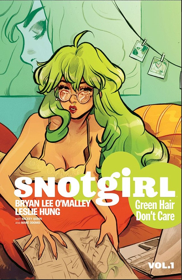 Cover of Snotgirl graphic novel. Art via Imagecomics.com