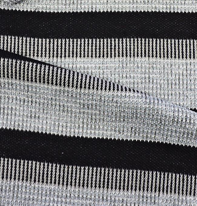 A Plus Fabrics Inc. #837W Black Chicago Knit