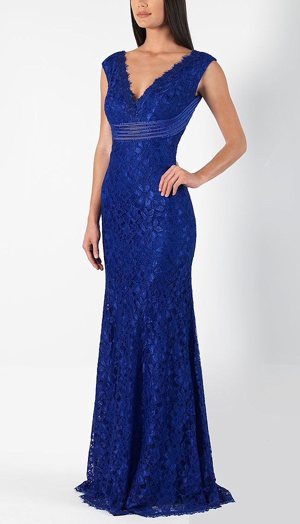 Tadashi Shoji's exclusive gown for South Coast Plaza's 50th anniversary. Images courtesy South Coast Plaza.