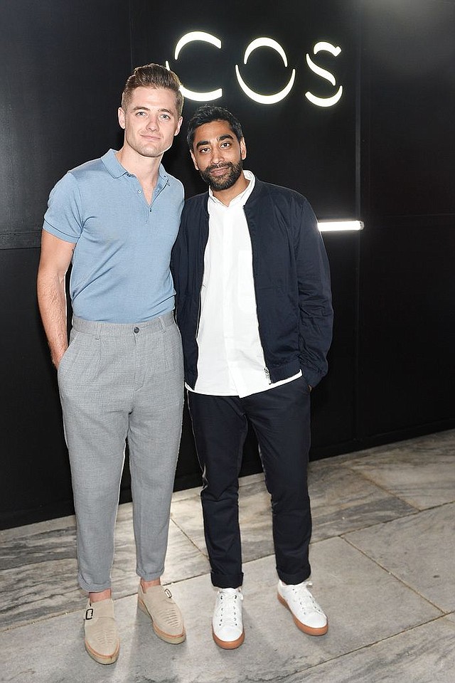 Robbie Rogers, left, and Atul Pathak. Photo by Stefanie Keenan/Getty Images for COS.