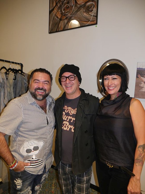 Holiday Meet the Makers crew. From left, Miguel Torres, Phillip Dane and Shelly Famighetti-Dane. Phillip and Shelly are founders of Handcrafted LA.
