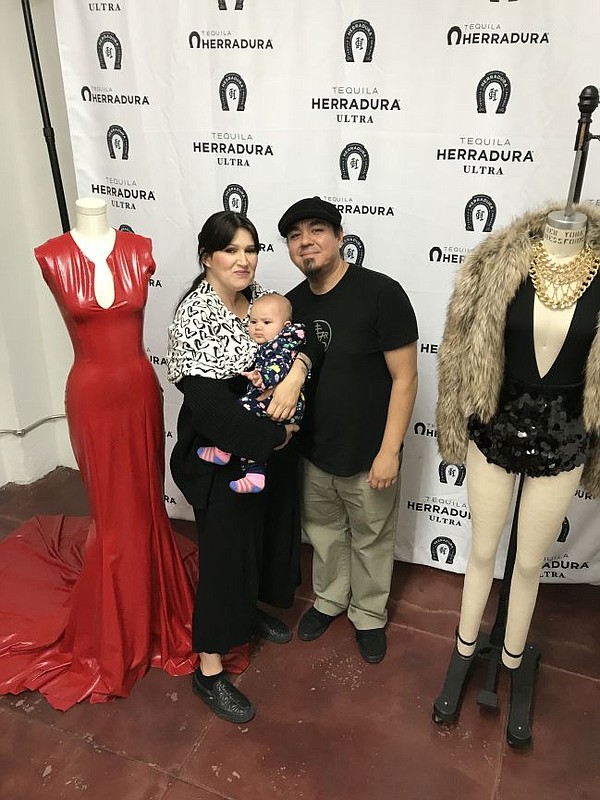 At Mad For Me, Mario De La Torre, Evette Smith, and their six-month-old daughter Vivienne.