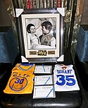 Items from the silent auction