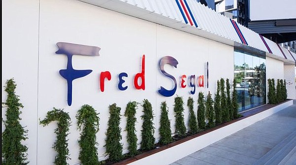 Exterior of Fred Segal in West Hollywood