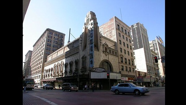 Exterior of Tower Theatre. Image via towertheatrela.com