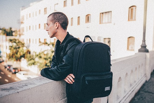 A Hex backpack from the Transit collection