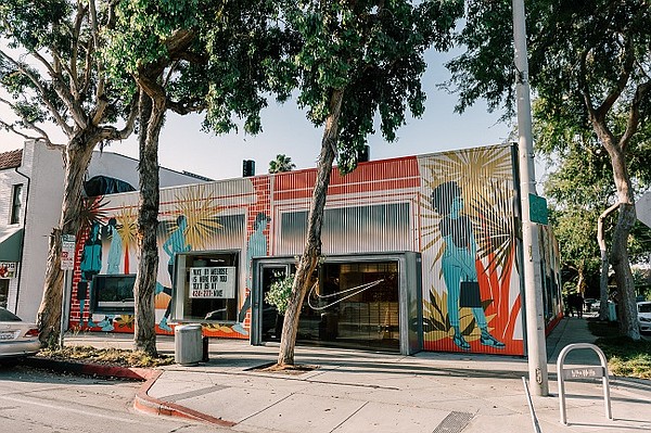 The Nike Live store on Melrose Avenue