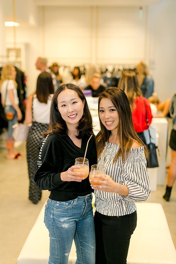 Emily Park, left, and Esther Paik of Le Box Blanc. Photos courtesy of Le Box Blanc / Caroline Tran