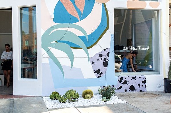 Exterior of AYR's Abbot Kinney boutique. All pictures courtesy of AYR