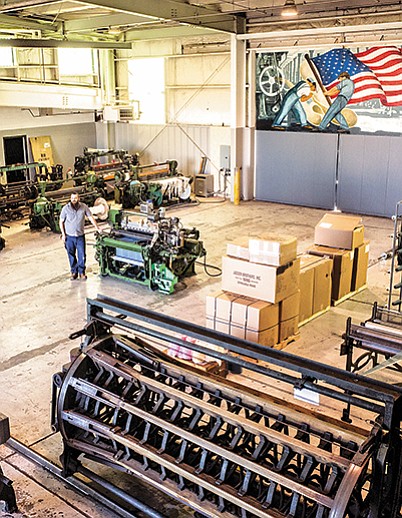 Inside Huston Textile Co. | Photo by Karlos Rene Ayala