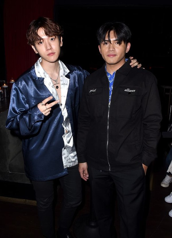 Danyl Geneciran, right, and Baekhyun. All photos by Getty Image's Vivien Killilea Best, unless where indicated.
