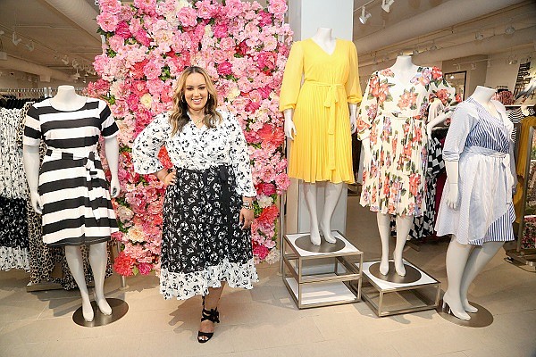 Rochelle Johnson at the preview of Beauticurve X Lane Bryant held March 19 at the Westfield Culver City Lane Bryant. 
Photo: Casey Rodgers/Invision for Lane Bryant/AP Images