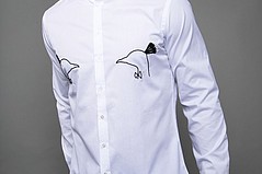 Geoff Duran Updates Men's Luxury Shirting with M5K Tailored Sport Shirt All-White Series II