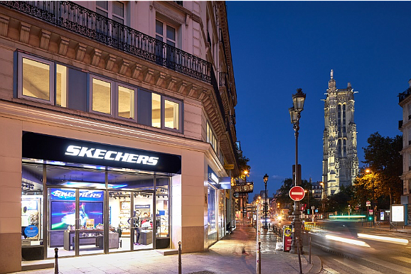 The Skechers flagship located on the Rue De Rivoli in Paris
Photo: Skechers