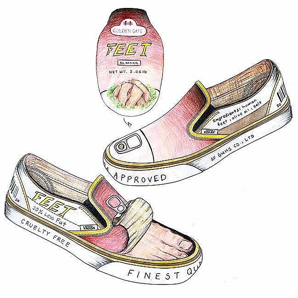 Design from San Francisco's George Washington High School, the digital winner of the 2020 Vans Custom Culture contest
Image: Vans