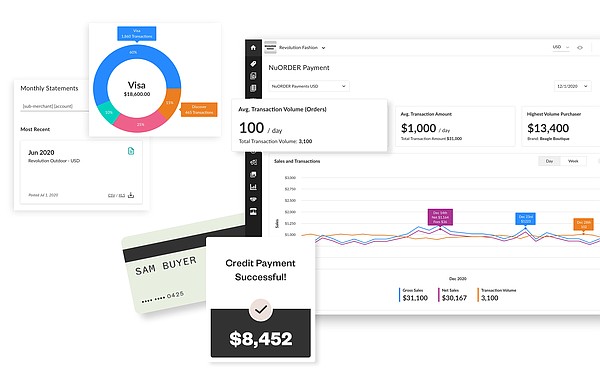 NuOrder announced the introduction of NuOrder Payments business-to-business technology, which allows brands to accept credit-card payments on the NuOrder platform.

Image: NuOrder