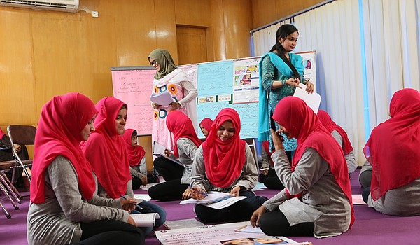 Ahead of International Women's Day on March 8, Karachi, Pakistan, denim maker Artistic Milliners announced its partnership with fashion company Bestseller and the support of  Work and Opportunities for Women to launch the educational and health-focused Business for Social Responsibility HERessentials initiative in the country.

Photo: Artistic Milliners