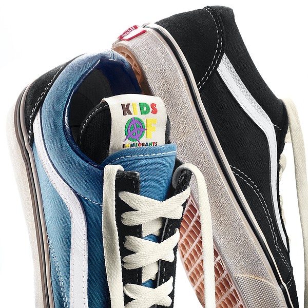 Kids of Immigrants celebrated its five-year anniversary by collaborating with Vans for a new shoe. Photo: Vans.