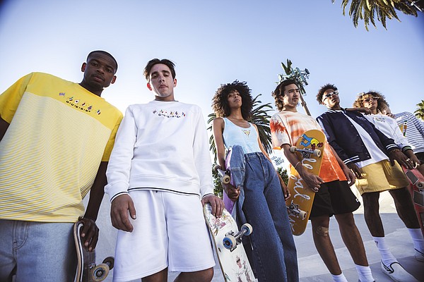 Guess has released its new 2021 Guess Original Summer Games collection with nearly 50 pieces for both men and women. Photo: Guess.