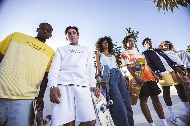 Guess has released its new 2021 Guess Original Summer Games collection with nearly 50 pieces for both men and women. Photo: Guess.
