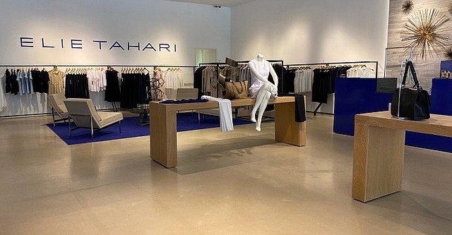 Elie Tahari opened its first location in Los Angeles, where it unveiled a shop at Santa Monica Place.
Image: Santa Monica Place