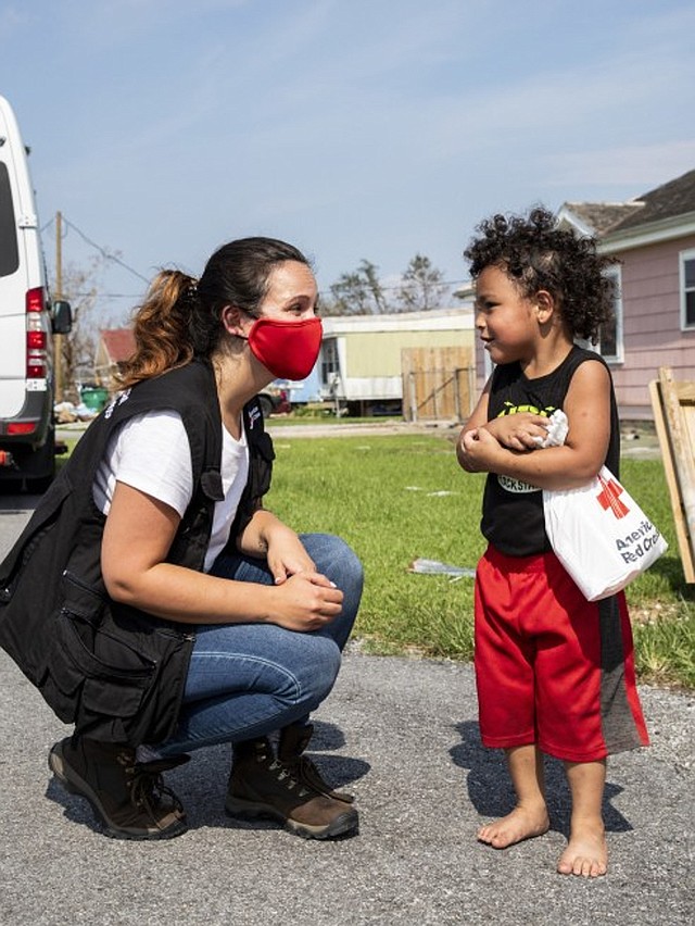 The Red Cross responds to more than 60,000 disasters every year. AG Jeans hopes its donation will help bring awareness to disaster relief. Photo: The American Red Cross