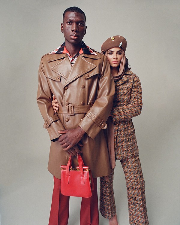 For Fall/Winter 2021, online fashion reseller Thrilling presented its collection of alluring vintage outerwear. 
Photo: Thrilling