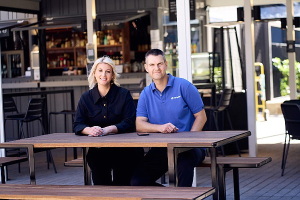 Janine Aeroporos (left) co-founder and COO of Cerqular and David Friedrichs (right) co-founder and CEO.
Photo: Cerqular