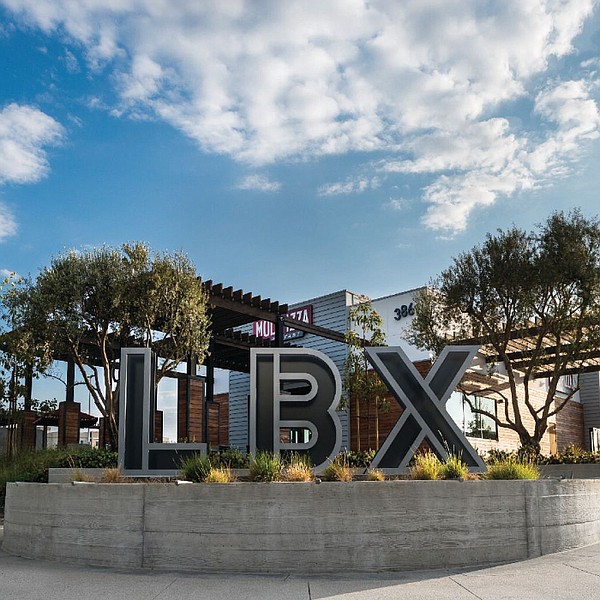 Built in 2018, Long Beach Exchange is an open-air property that features a mix of retail and grocery stores, fitness and restaurants. Image: DJM