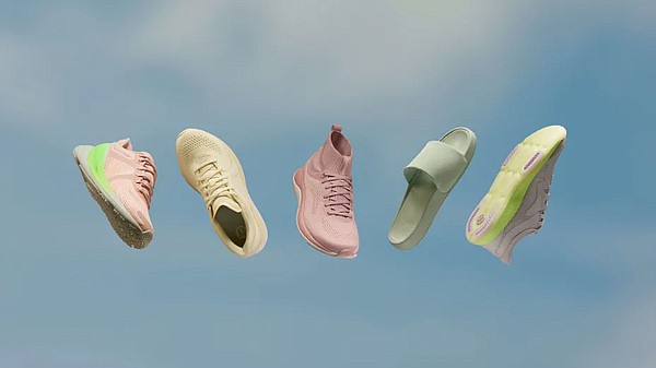 lululemon has launched Blissfeel, the company's first-ever running shoe and its first foray into footwear. The company has plans to launch three other styles throughout the year to round out the four-piece collection. Image: lululemon
