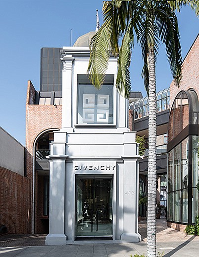 When Givenchy decided to come to the U.S. only one retail location would do, of course—the equally iconic Rodeo Drive in Beverly Hills, Calif. | Photo courtesy of Givenchy