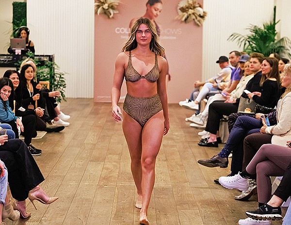 During the Jan. 16–17 editions of Swim Collective and Active Collective trends in Y2K fashion influences ticked high, according to Devon Ranger, show director. | Photo by Collective Shows