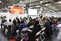 Attendees headed to Texworld New York City and Apparel Sourcing New York City for fresh global offerings in fabrics, trims, accessories, garments and print design. | Photo by Messe Frankfurt Inc.