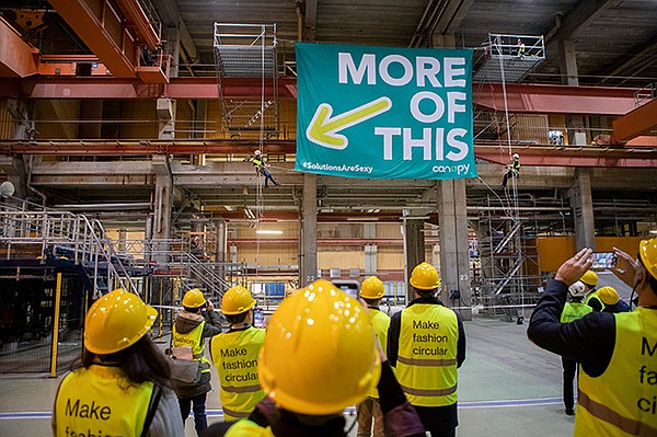 Renewcell’s Circulose is globally the only material that has been produced at scale from 100 percent textile waste based on a closed-loop, chemical-recycling process. | Photo courtesy of Renewcell