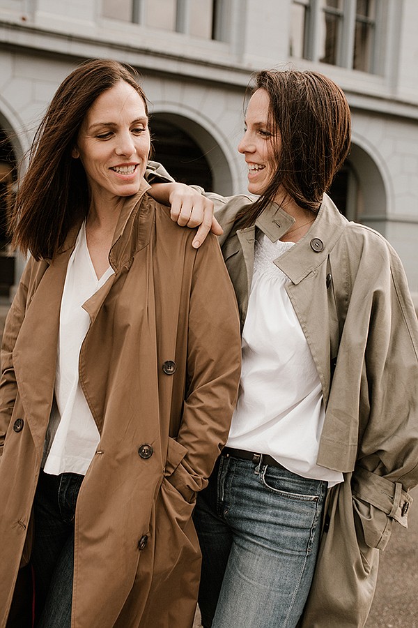 Le Pickle Club founders and twin sisters Ashley Cornil and Sara Brady | Photo courtesy of Le Pickle Club