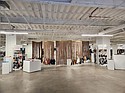 LA Textile relied on a show formula that blended trend installations, casual networking opportunities and educational discussions. From left, the Trend Forum